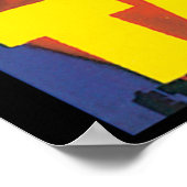 タヒチヴィンテージ旅行ポスター ポスター (角)