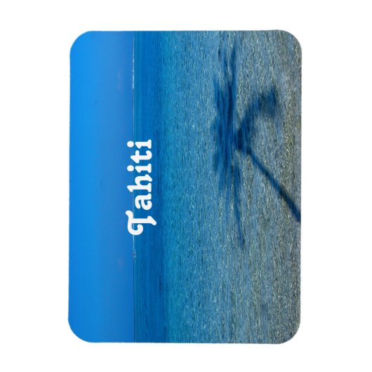 タヒチ反射 マグネット (縦)