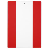 タヒチ国旗 クリップボード (裏面)