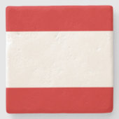 タヒチ国旗 ストーンコースター (正面)