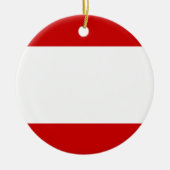 タヒチ国旗 セラミックオーナメント (正面)