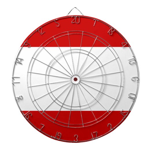 タヒチ国旗 ダーツボード (正面)