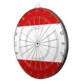 タヒチ国旗 ダーツボード (正面右)