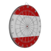 タヒチ国旗 ダーツボード (正面左)