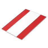 タヒチ国旗 ノートパッド (アングル)