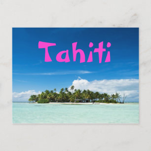 タヒチ島はがき ポストカード