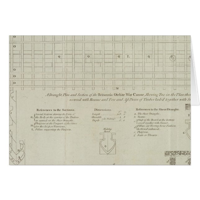 タヒチ戦争カヌ (正面横)