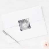 タヒチ沖の熱帯低気圧オリ スクエアシール (封筒)