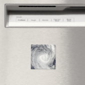 タヒチ沖の熱帯低気圧オリ マグネット (インサイチュ (食洗機))