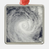 タヒチ沖の熱帯低気圧オリ メタルオーナメント (正面)