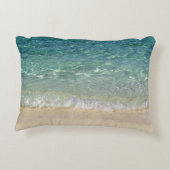 タヒチ青い熱帯水枕箱 アクセントクッション (裏面)