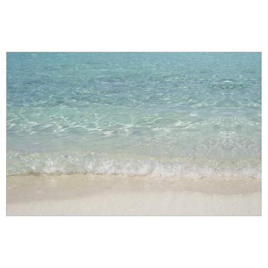 タヒチ青い熱帯水生地 ファブリック (ファットクウォーター)