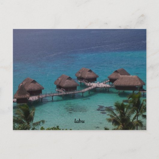 タヒチ ポストカード (正面)