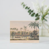 タヒチ・マタベエ村 ポストカード (スタンド正面)