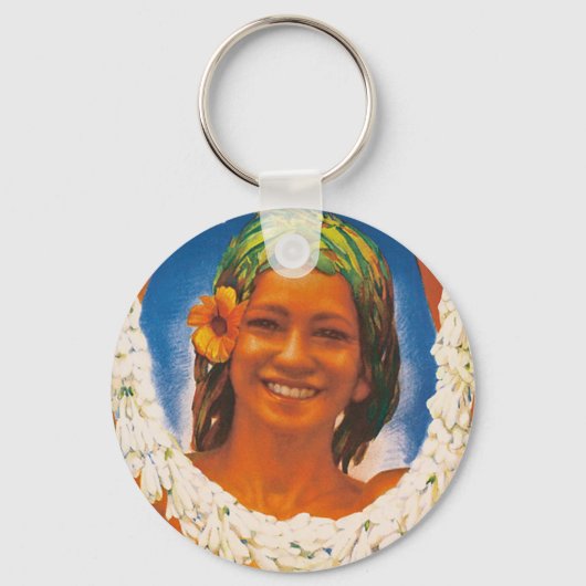 タヒチ~ラペルデュパシフィケ キーホルダー (正面)