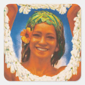 タヒチ~ラペルデュパシフィケ スクエアシール (正面)