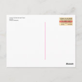 タビクトリアンクシーバスチケット ポストカード (裏面)