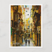 タビラポルトガルビューティフル油絵を描ランドスケープ ポストカード (正面)