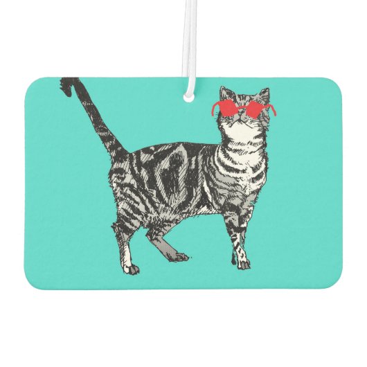 タビーおもしろいキャッツサングラスカーエアーフレッシュナー カーエアーフレッシュナー (裏面)