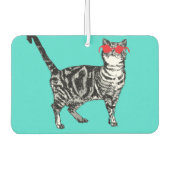 タビーおもしろいキャッツサングラスカーエアーフレッシュナー カーエアーフレッシュナー (正面)