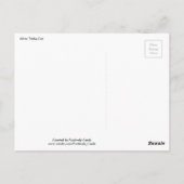 タビーねこ葉書 ポストカード (裏面)