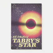 タビーの星スペースポスター ポストイット (正面)