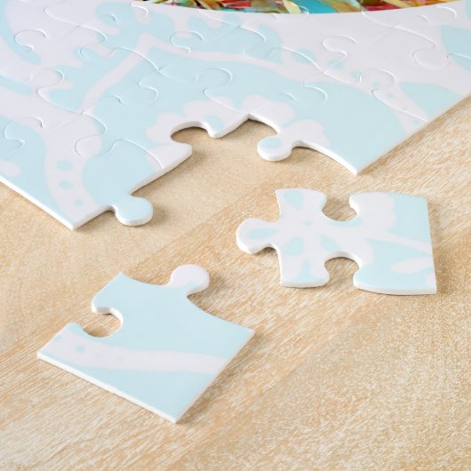 タビーカラフルキャットアートパズル ジグソーパズル (側面)