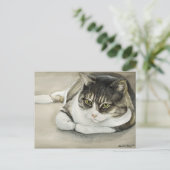 タビーキャットオリジナルアートハガキ ポストカード (スタンド正面)