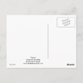 タビーキャットオリジナルアートハガキ ポストカード (裏面)