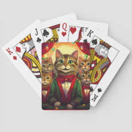 タビーキャットクリスマスコーラス トランプ