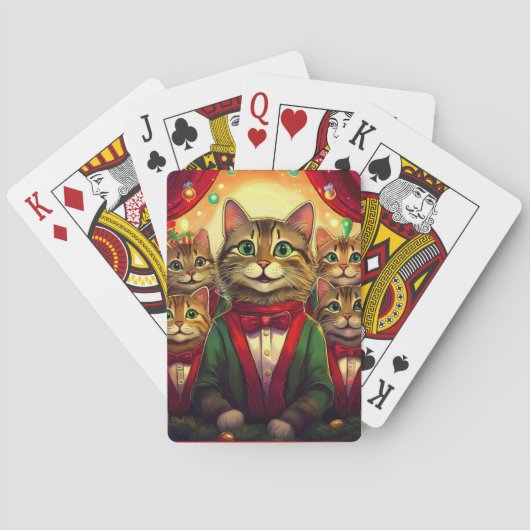 タビーキャットクリスマスコーラス トランプ (裏面)