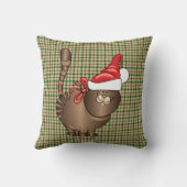 タビーキャットサンタ クッション (裏面)