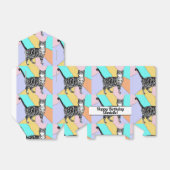 タビーキャットパステル誕生日キャッツケーキお願いボックス フェイバーボックス (折り畳みなし)