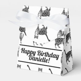 タビーキャットブラック誕生日キャッツケーキお願いボックス フェイバーボックス