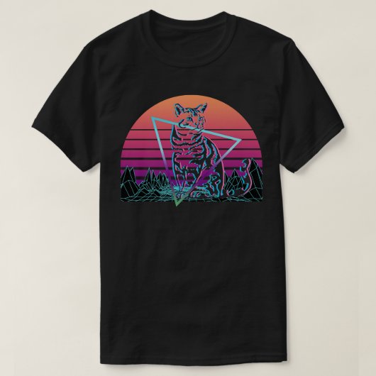 タビーキャットレトロプレミアム Tシャツ (デザイン正面)