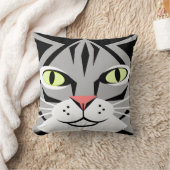 タビーキャット抽象芸術 クッション (ブランケット)