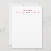 タビーキャット招待状 (裏面)