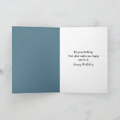 タビーキャット細断トイレ紙誕生日 カード (内部)