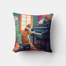 タビーキャット遊のピアノ クッション