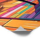 タビーキャット遊のピアノ ポスター (角)