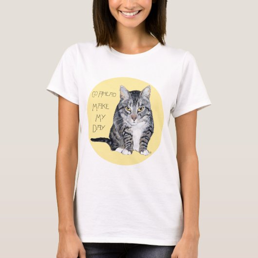 タビーキャット - 最高の一日に Tシャツ (正面)
