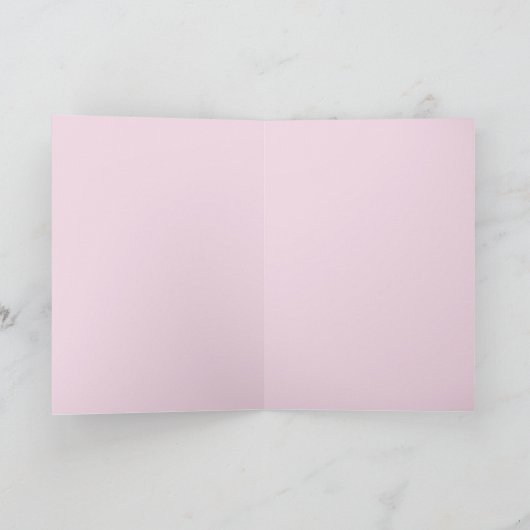 タビー猫かわいい猫ストライプのハッピーバースデーカード カード (内部)