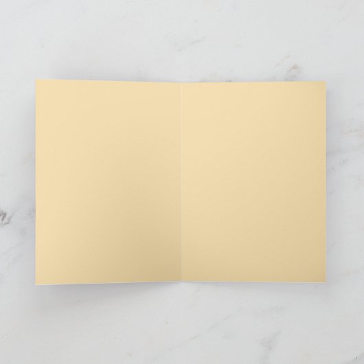 タビー猫かわいい猫ラブウォーター色誕生日カード カード (内部)