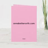 タビー猫のスティーブが履いた下着2枚 カード (裏面)