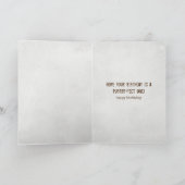 タビー猫の誕生日 カード (内部)