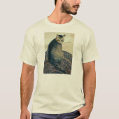 タビー猫のtシャツ tシャツ (正面)