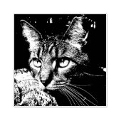 タビー猫ゴム印 ラバースタンプ (インプリント)