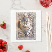 タビー猫 スタンダードランチョンナプキン (インサイチュ)