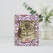 タビー猫 ポストカード (スタンド正面)