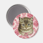 タビー猫 マグネット (正面/裏面)